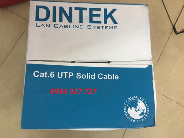 Cáp mạng Dintek Cat6 100% chính hãng